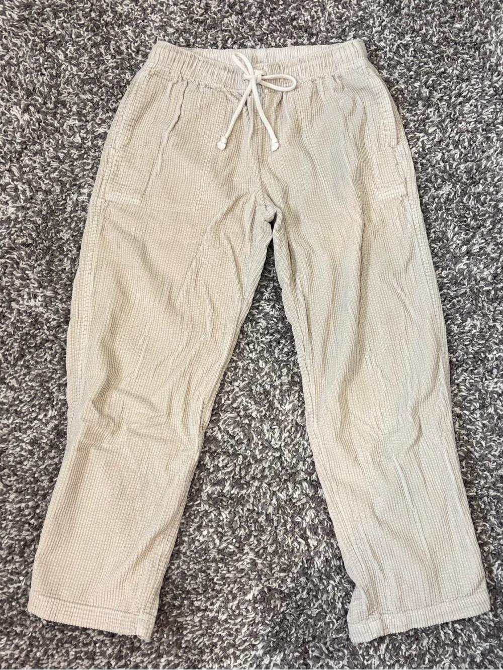 aerie Corduroy Low-Rise Drawstring Pants